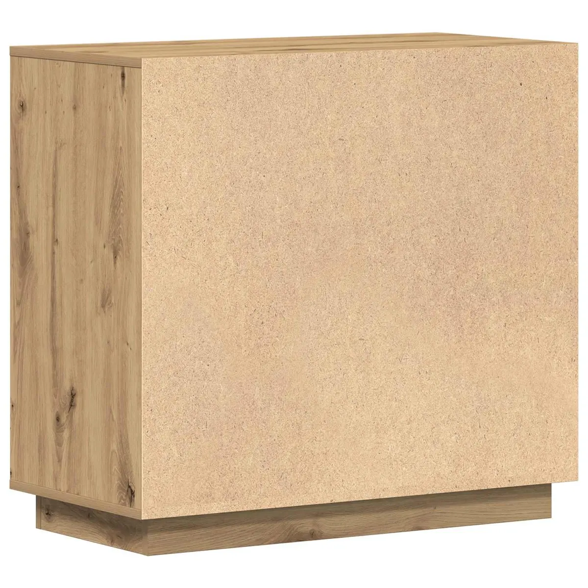Brown Engineered Wood Buffet Cabinet for Dining Spaces