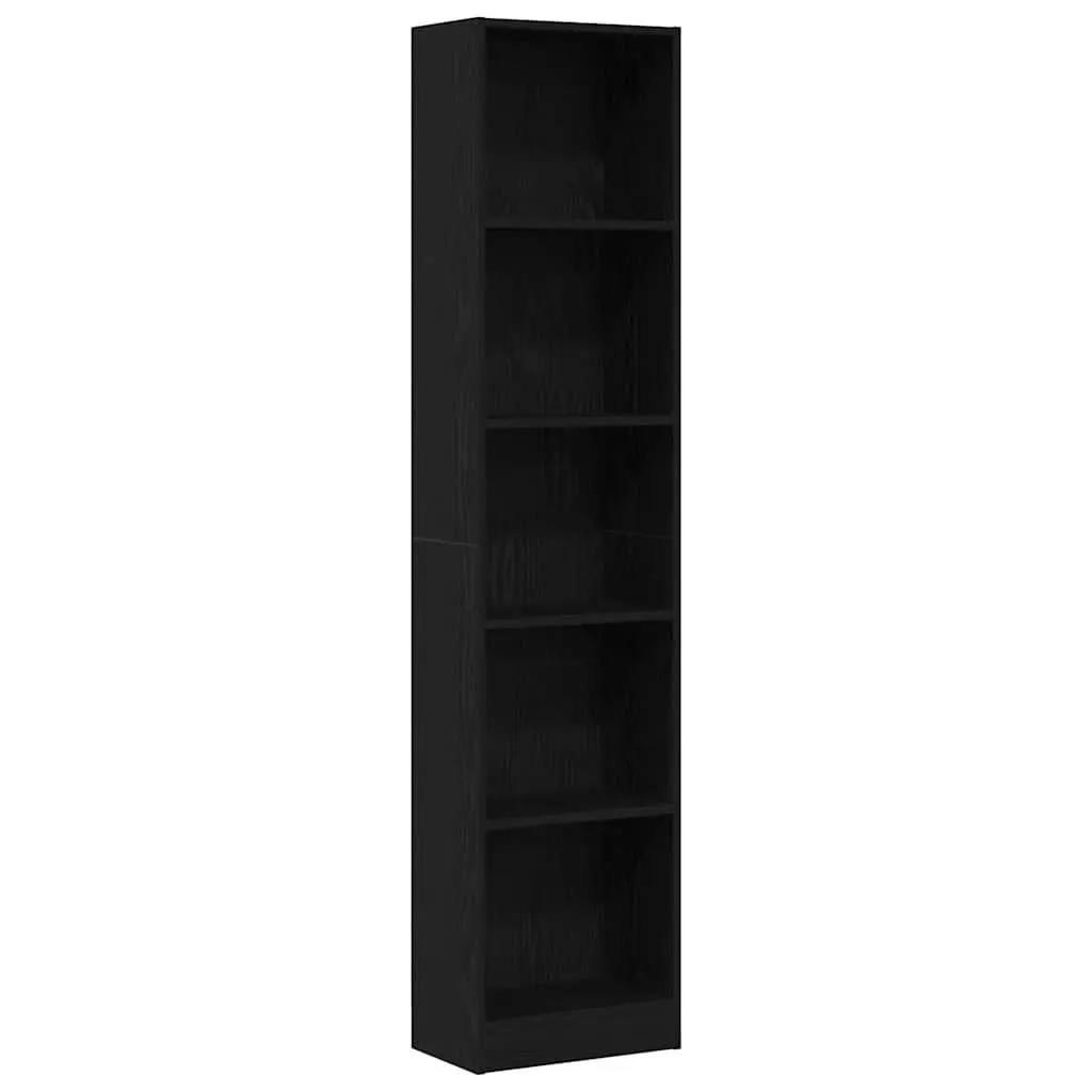 Bookcase with 5 Easy-Care Shelves