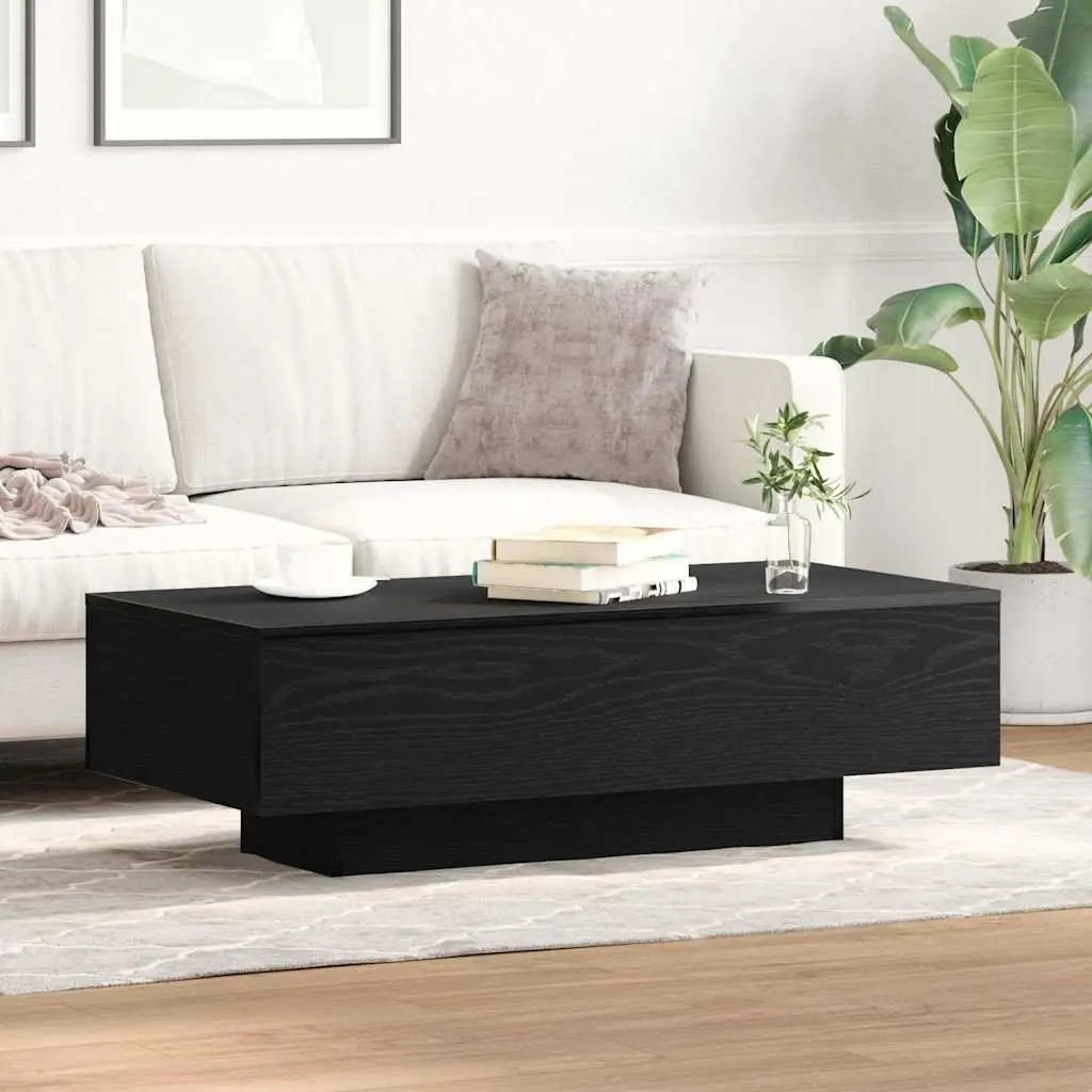 Black Coffee Table in Engineered Wood