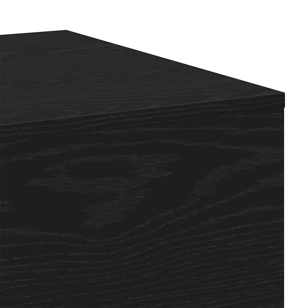 Black Coffee Table in Engineered Wood