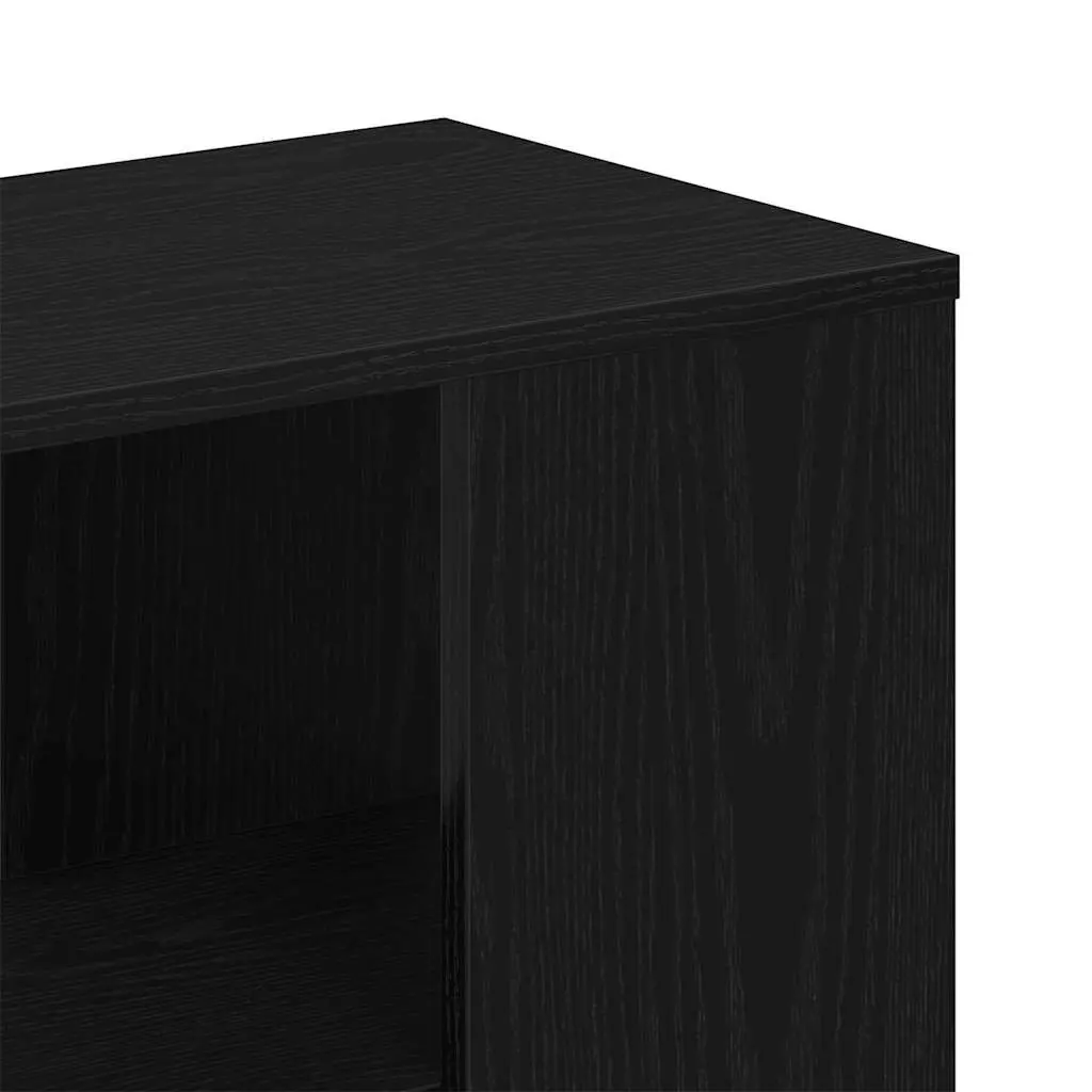 Black Modern Sideboard with Drawer for Living Room