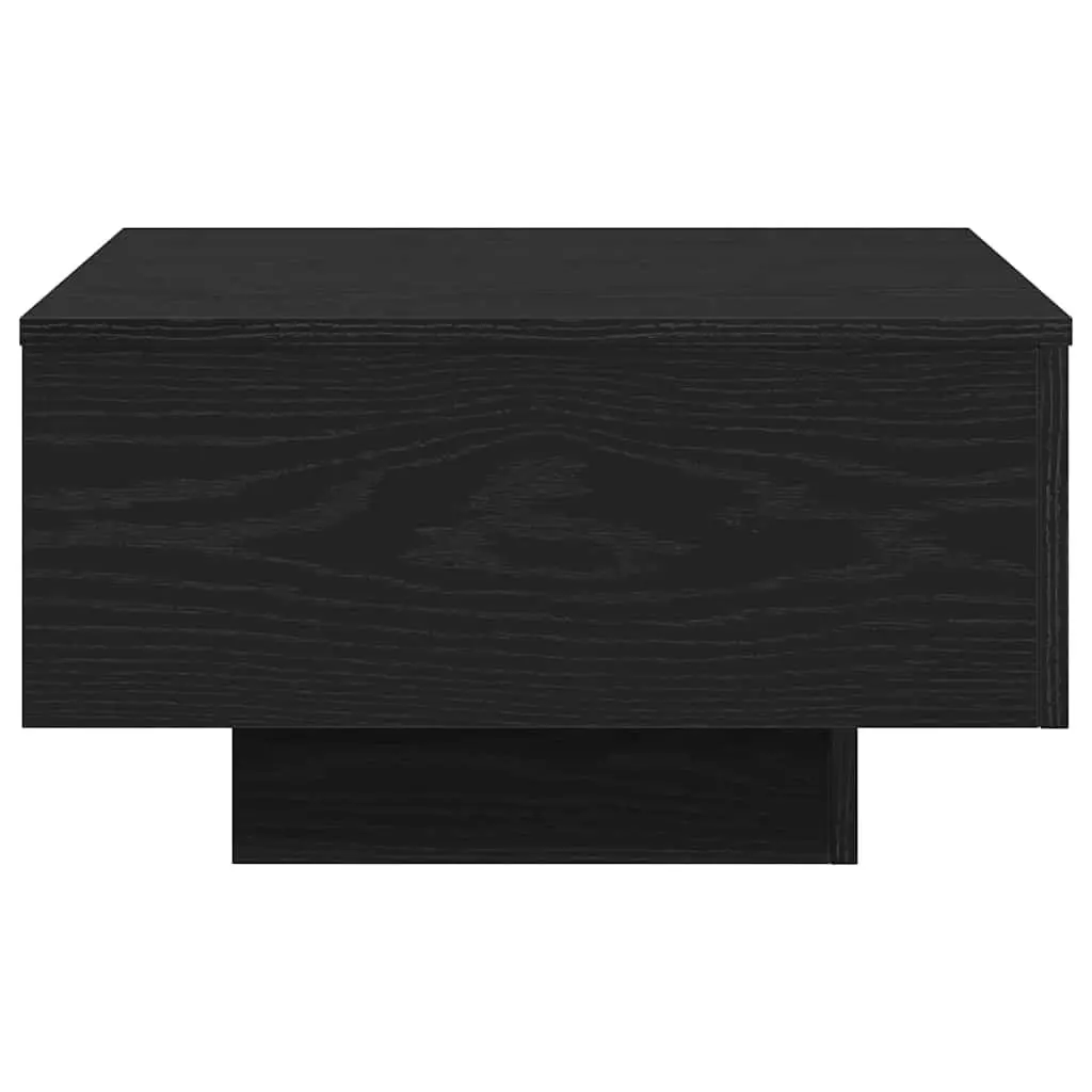 Coffee Table Black Oak Modern Living Room Accent Furniture Indoor Lounge Decor