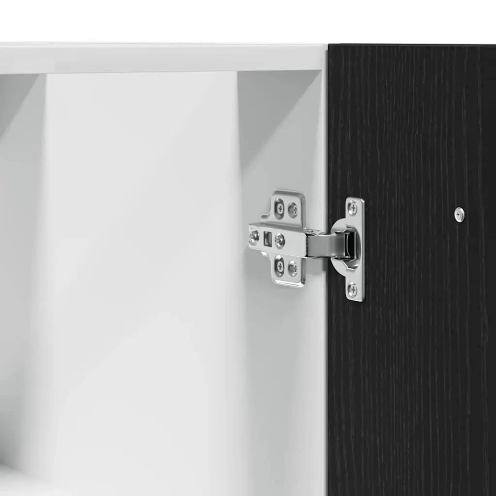 Black Oak Engineered Wood Bottom Kitchen Cabinet 60x46x81.5cm