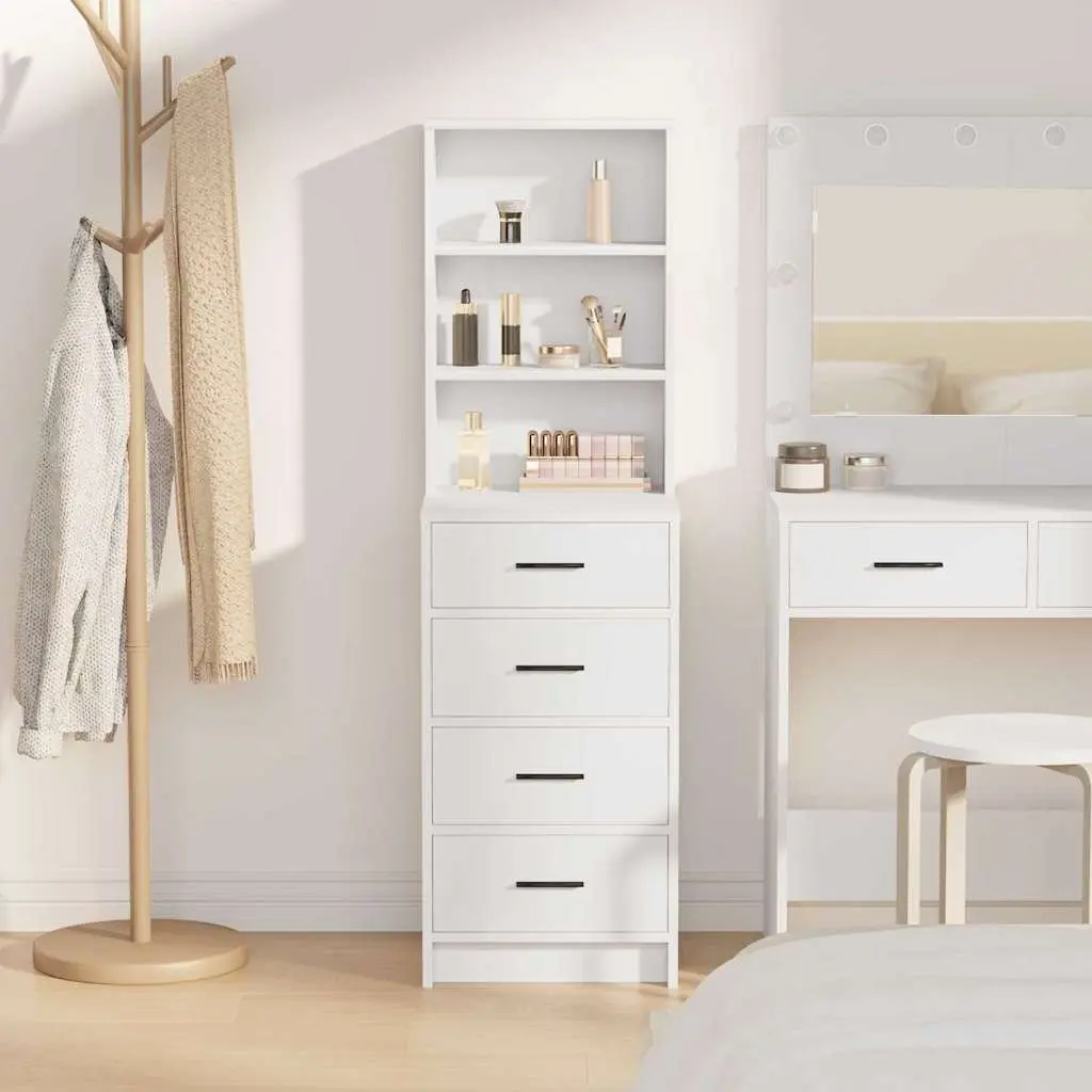 White Highboard Buffet for Dining Rooms