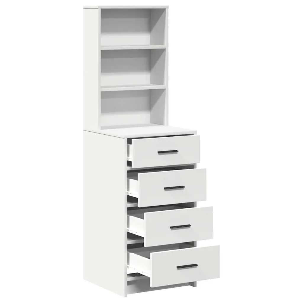 White Highboard Buffet for Dining Rooms