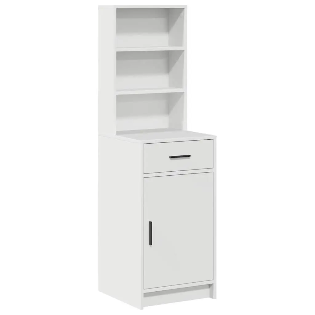 White Highboard Storage Cabinet 40 x 40.5 x 135cm