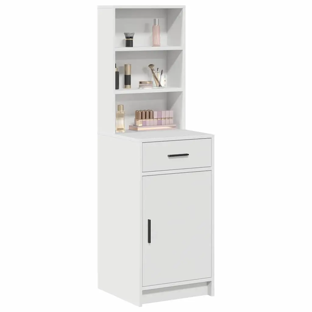 White Highboard Storage Cabinet 40 x 40.5 x 135cm