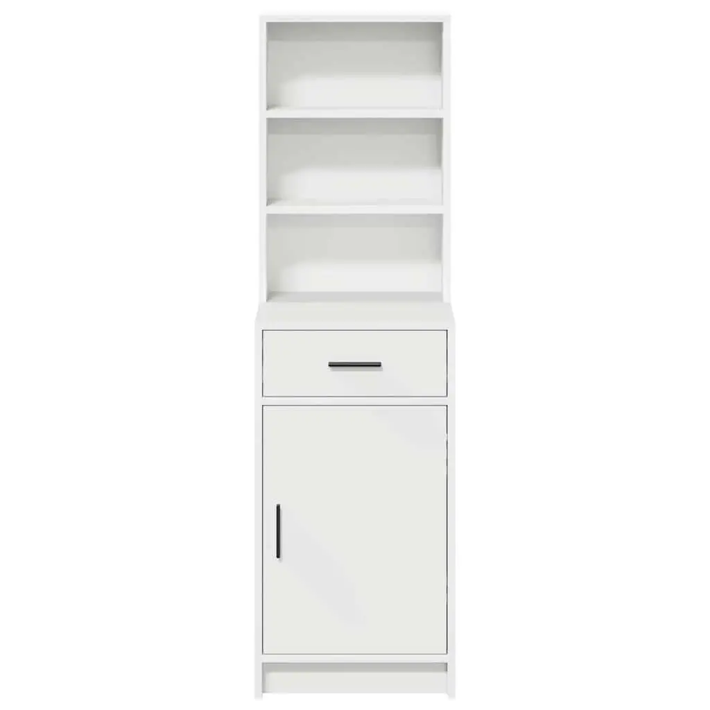 White Highboard Storage Cabinet 40 x 40.5 x 135cm