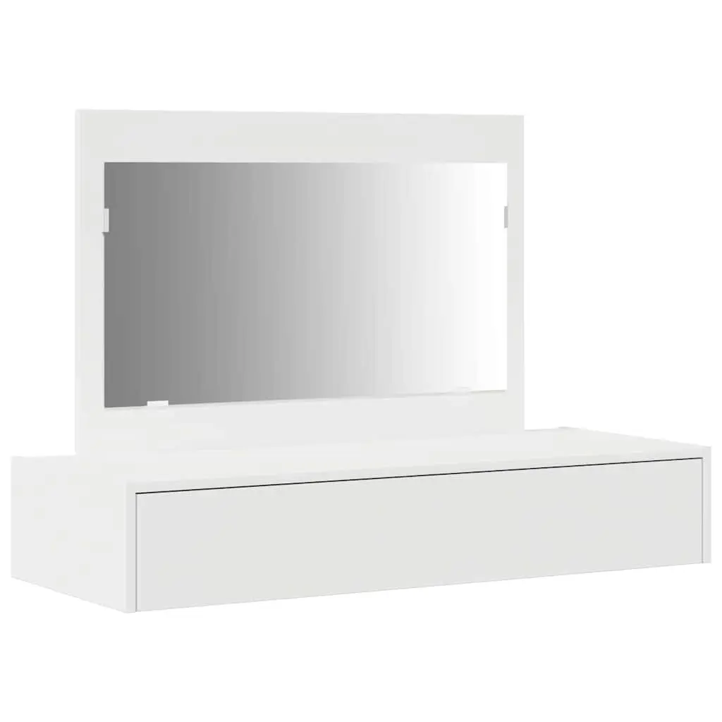 White Dressing Table with Mirror for Bedrooms