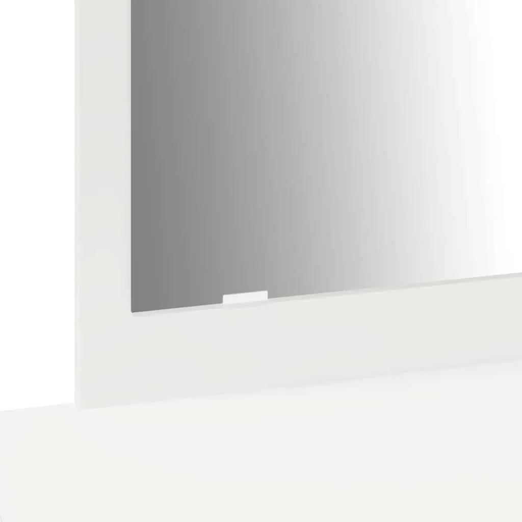 White Dressing Table with Mirror for Bedrooms