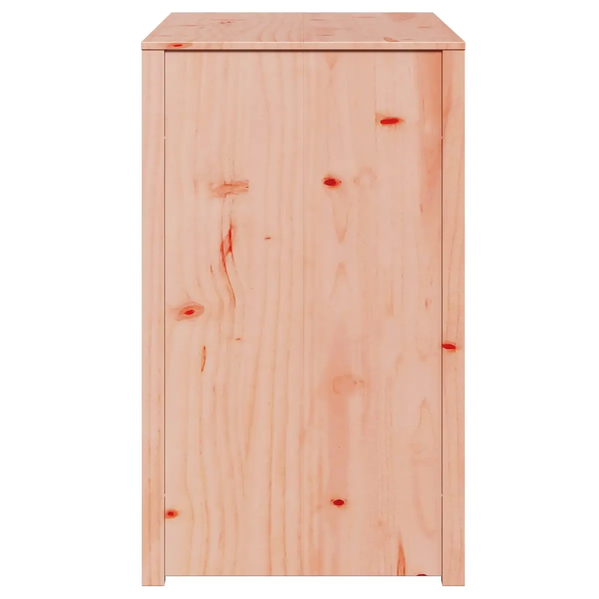 Brown Oak Kitchen Cabinet with Shelves 106x55x92cm