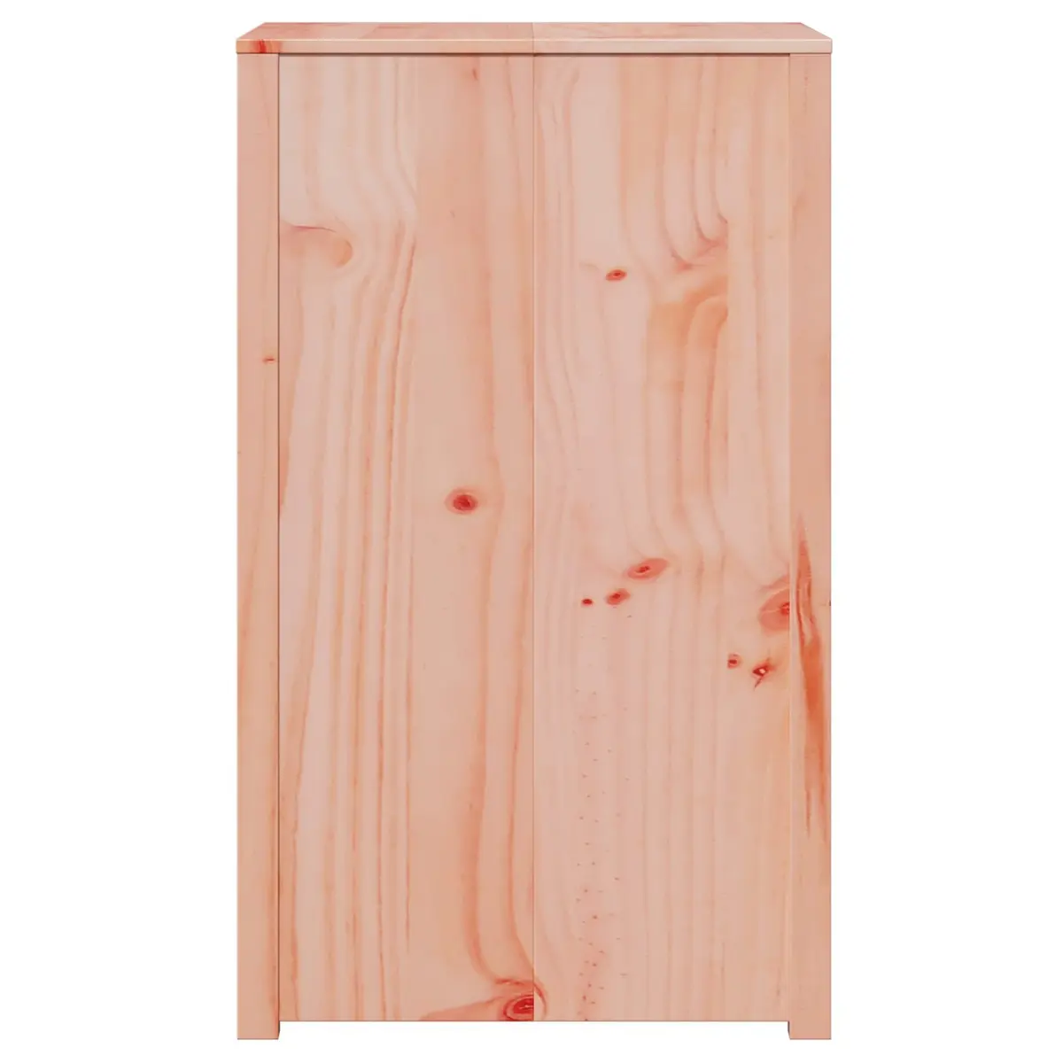 Brown Oak Kitchen Cabinet with Minimalist Shelving Unit