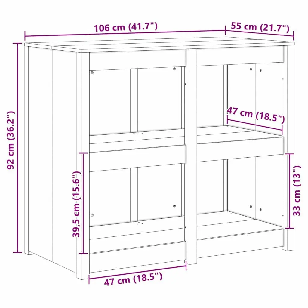 Brown Oak Kitchen Cabinet for Organized Storage