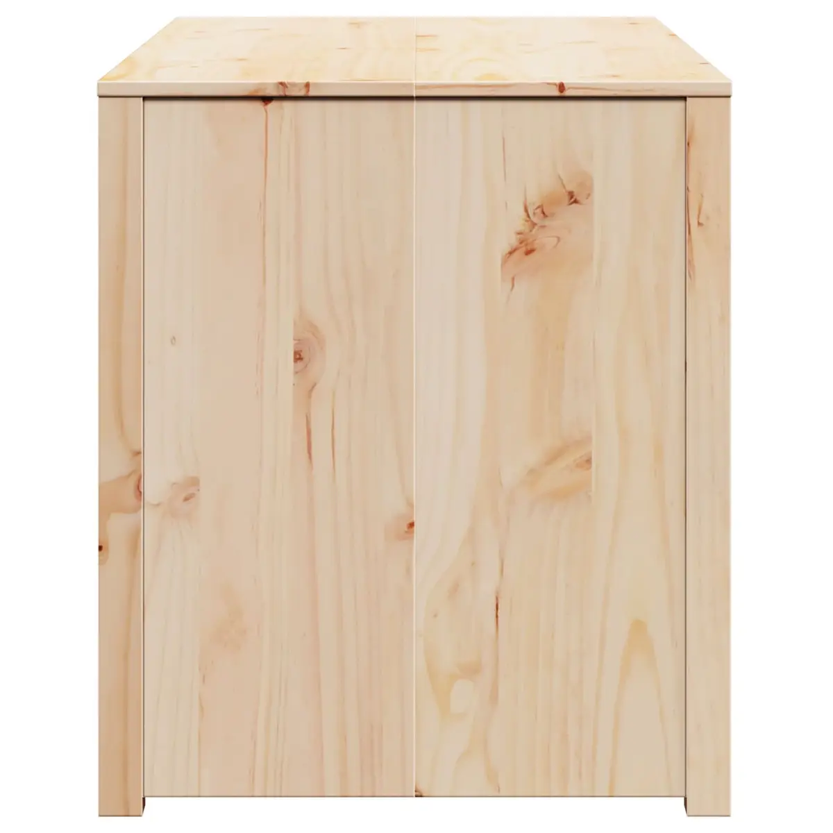 Kitchen Cabinet Brown Oak Solid Pine Storage Unit Modern Home Furniture