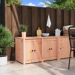 Brown Oak Kitchen Cabinet with Shelf for Modern Homes