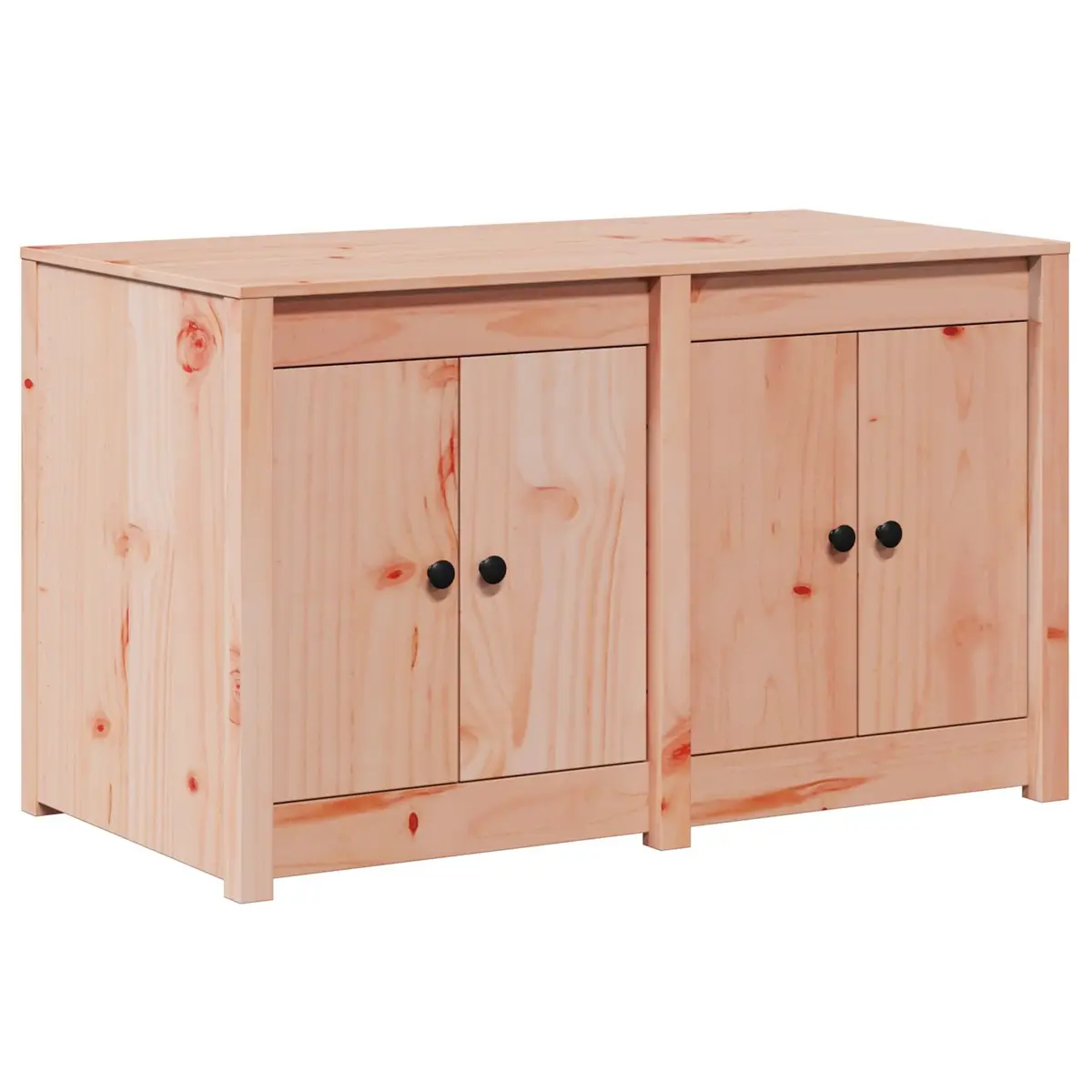 Kitchen Cabinet with Shelf Brown Oak Storage Unit Modern Home Furniture