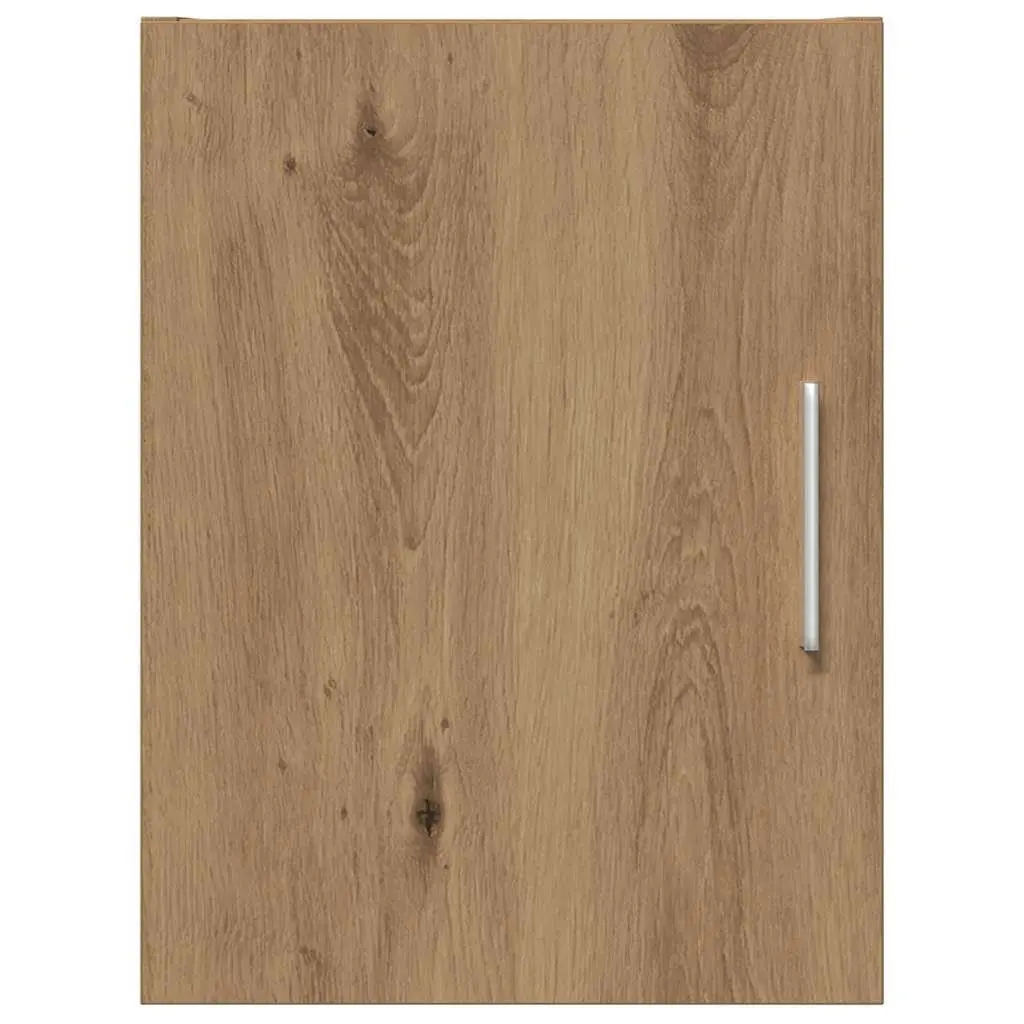 Wall-Mounted Cabinet Brown Modern Storage Furniture Engineered Wood 30 x 42.5 x 39.5 cm