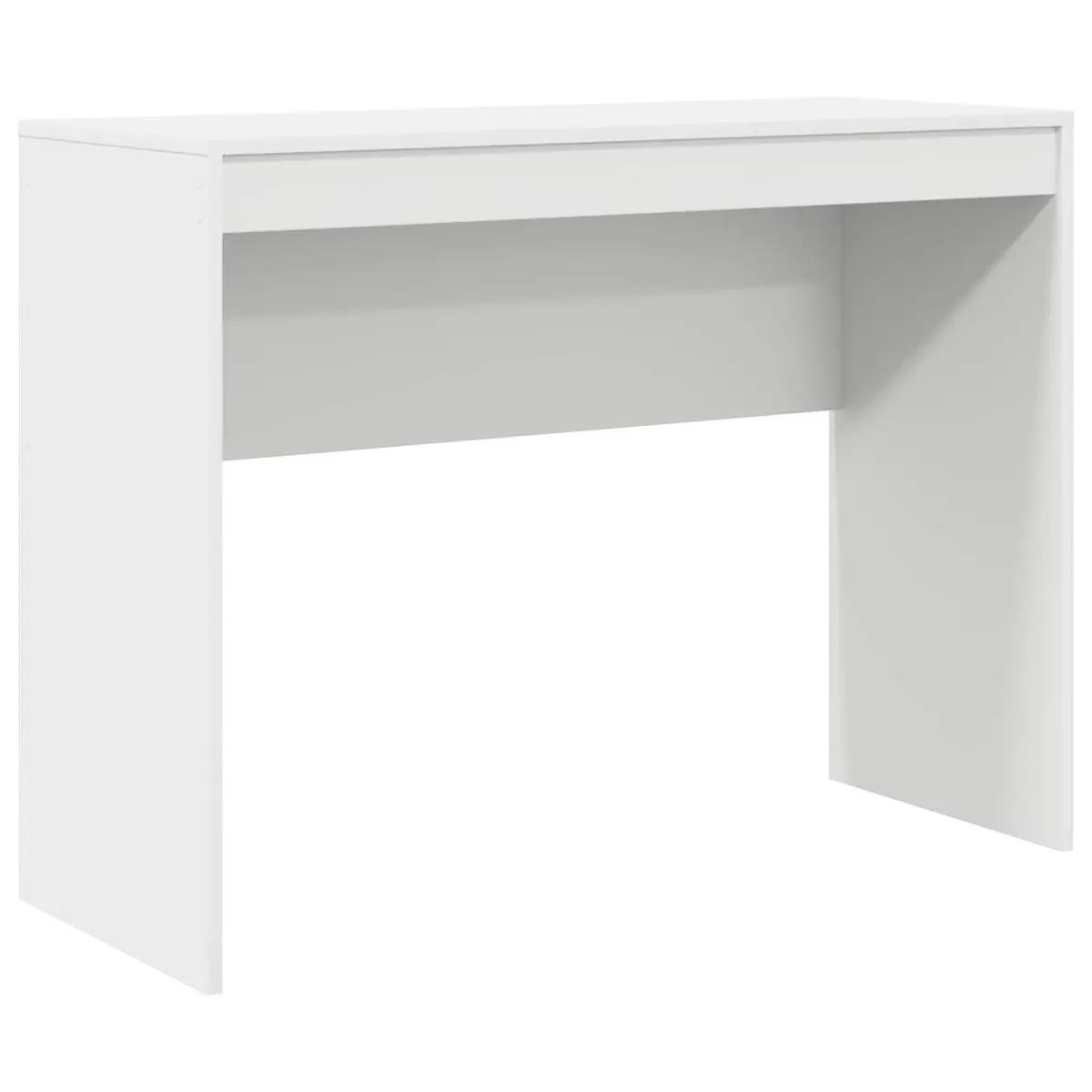 White Writing Desk for Home and Office 100x40x76cm