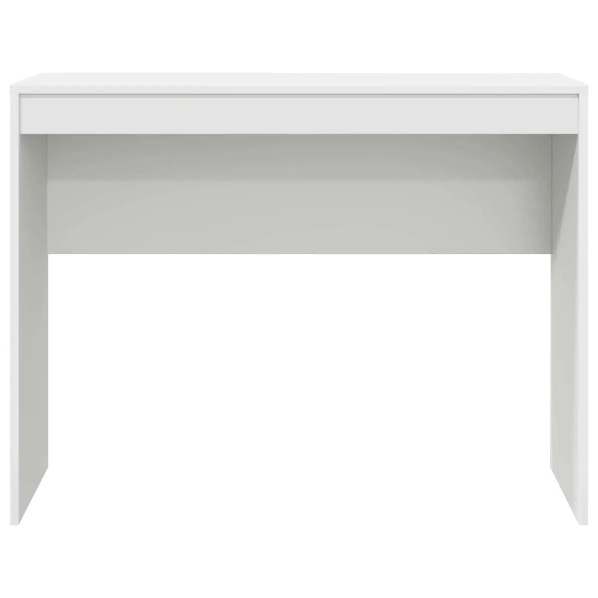 White Writing Desk for Home and Office 100x40x76cm