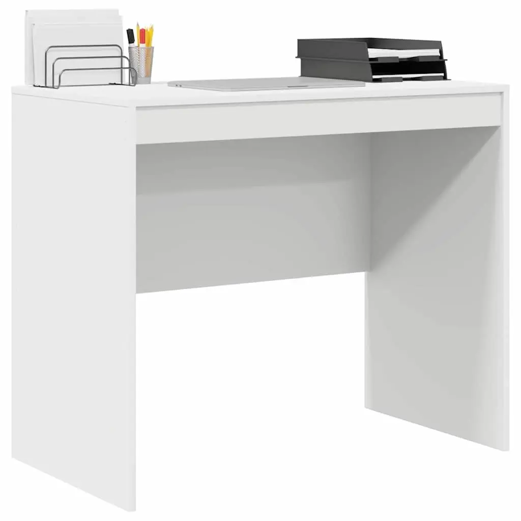 White Writing Desk for Home Office and Study