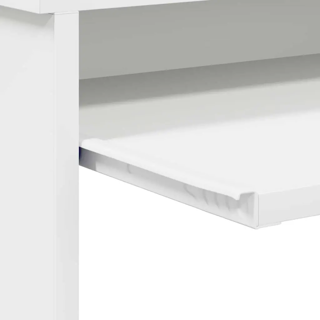 White Desk with Drawer for Workspaces