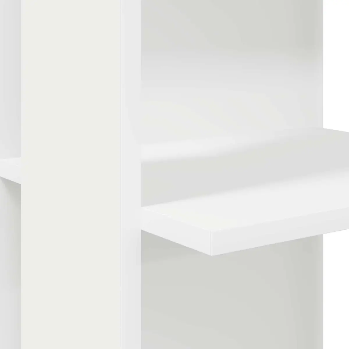 White Corner Desk 140 x 113.5 x 75 cm Engineered Wood
