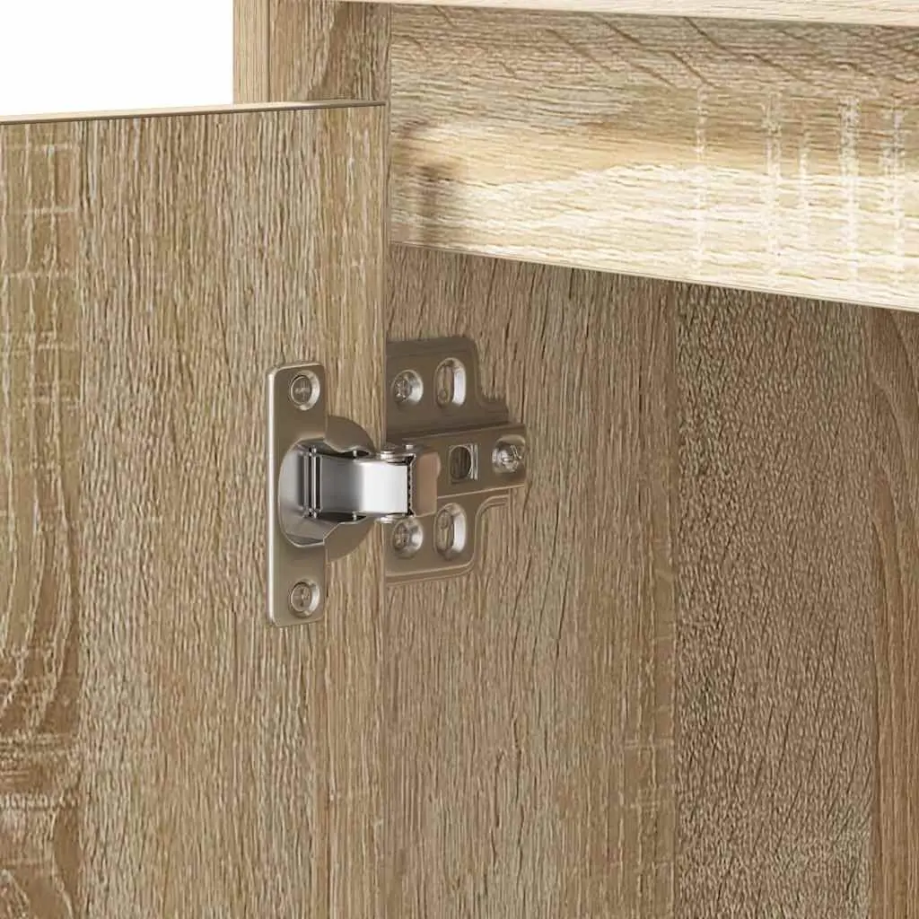 Bedside Cabinet Modern Beige 50 x 34.5 x 50 cm Engineered Wood