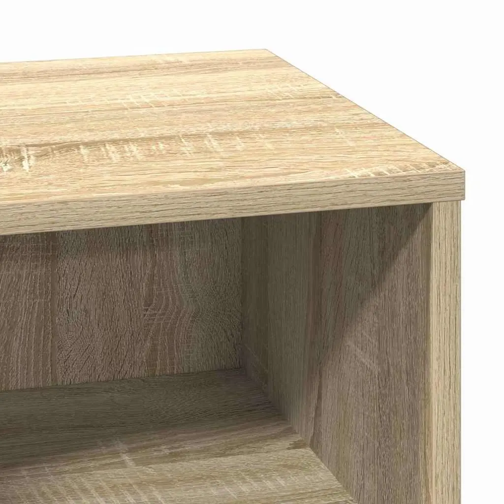 Bedside Cabinet Modern Beige 50 x 34.5 x 50 cm Engineered Wood