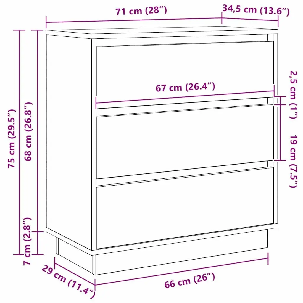 White Nightstand for Modern Bedrooms