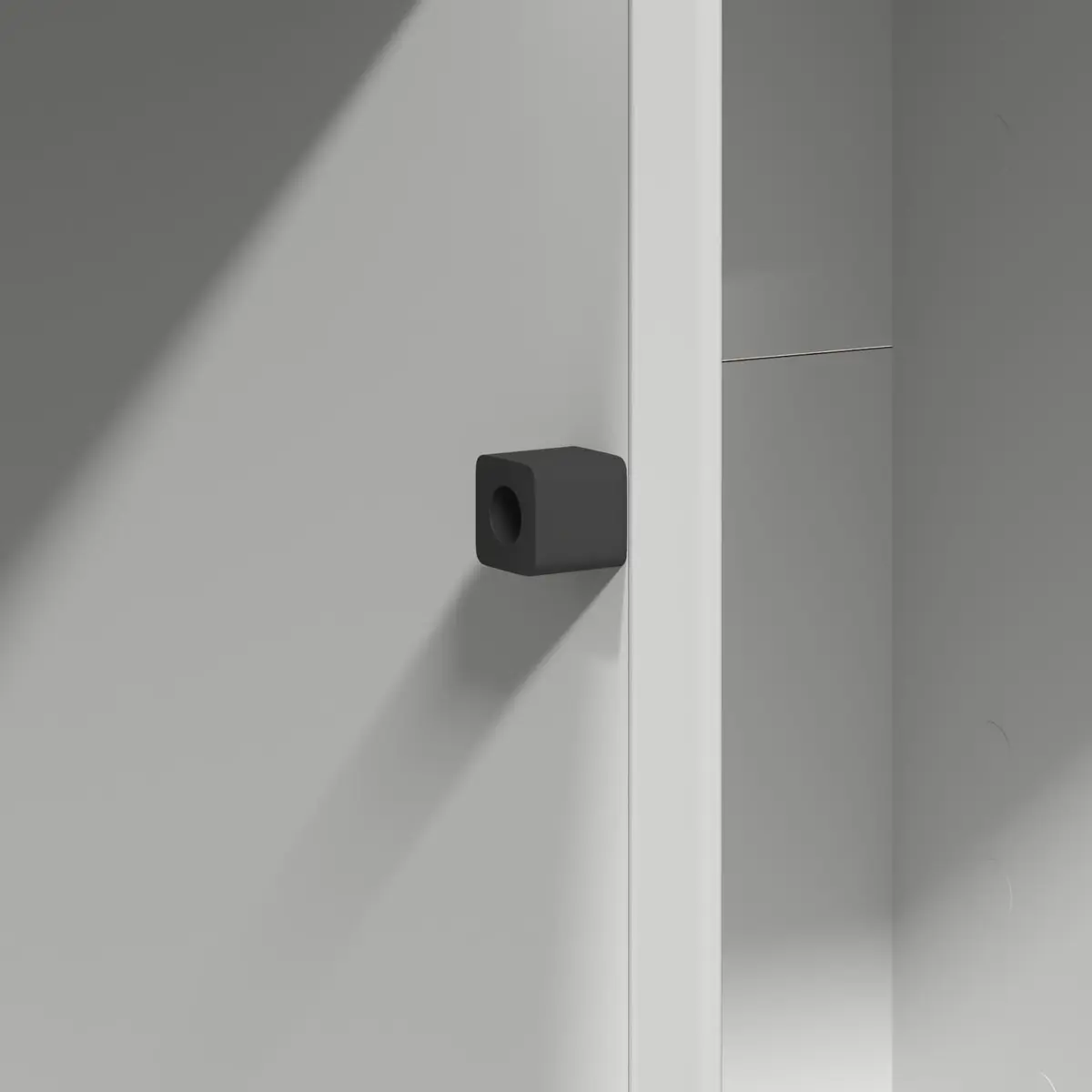 TV Cabinet White 100x38x49cm Engineered Wood with LED Lighting