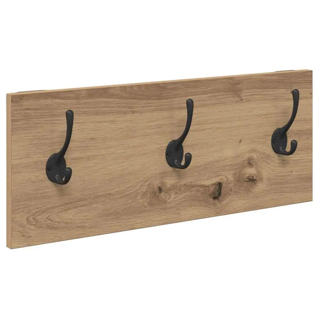 Hallway Furniture Set Modern Storage Bench Mirror Coat Racks Entryway Organiser Brown Engineered Wood