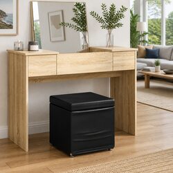 Comfortable Black Bar Stool for Kitchen Counter Seating