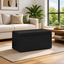 Black Bar Stool Backless Kitchen Counter Seat