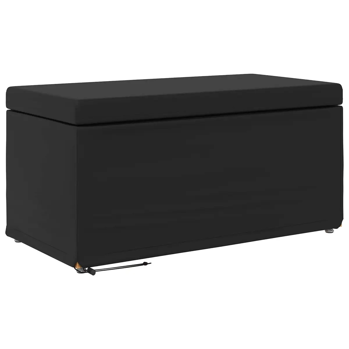Black Bar Stool Backless Kitchen Counter Seat