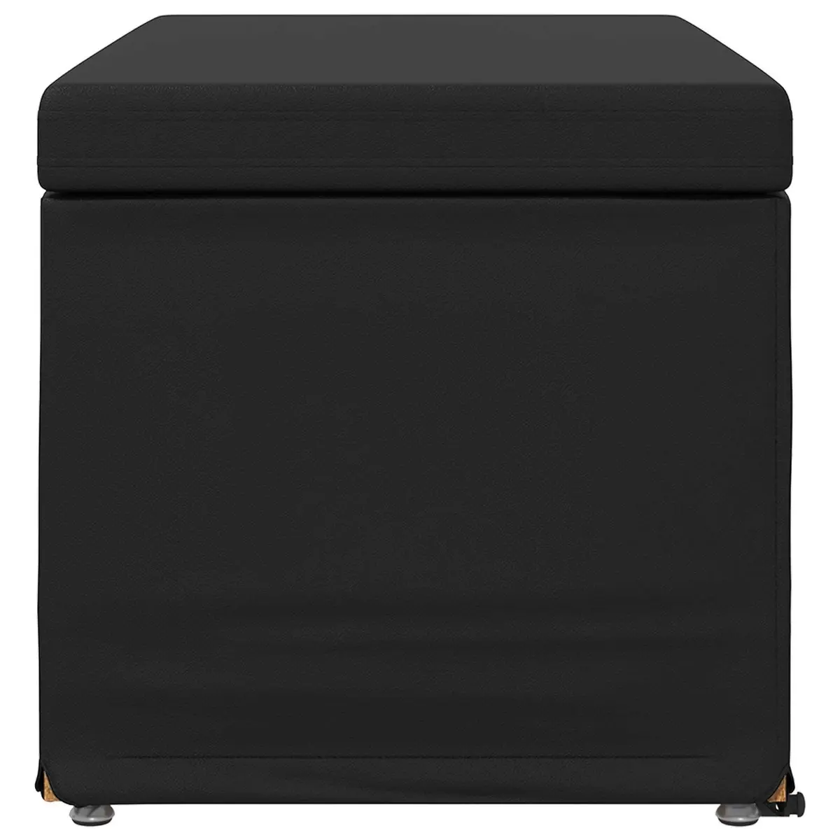 Black Bar Stool Backless Kitchen Counter Seat