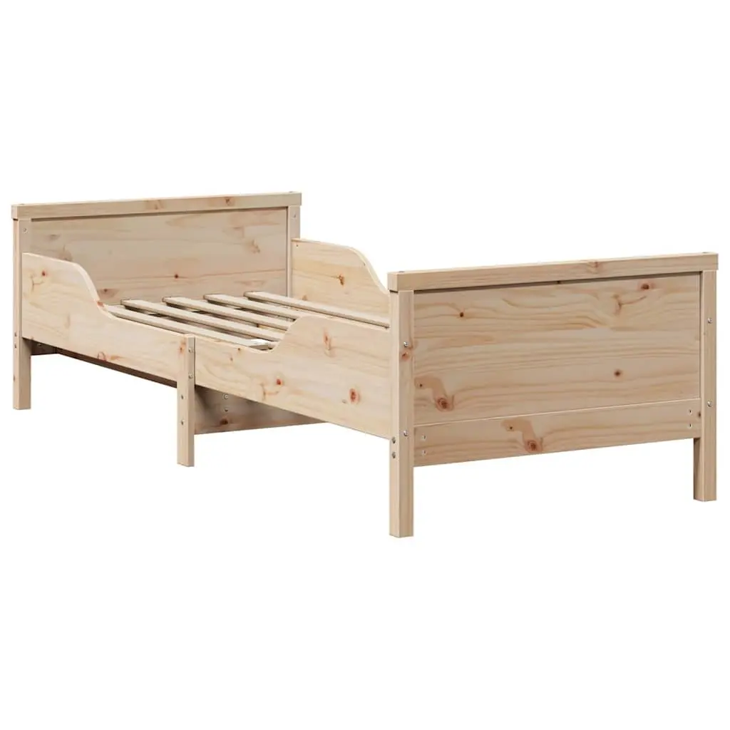Bed Frame with Headboard and Footboard for Kids