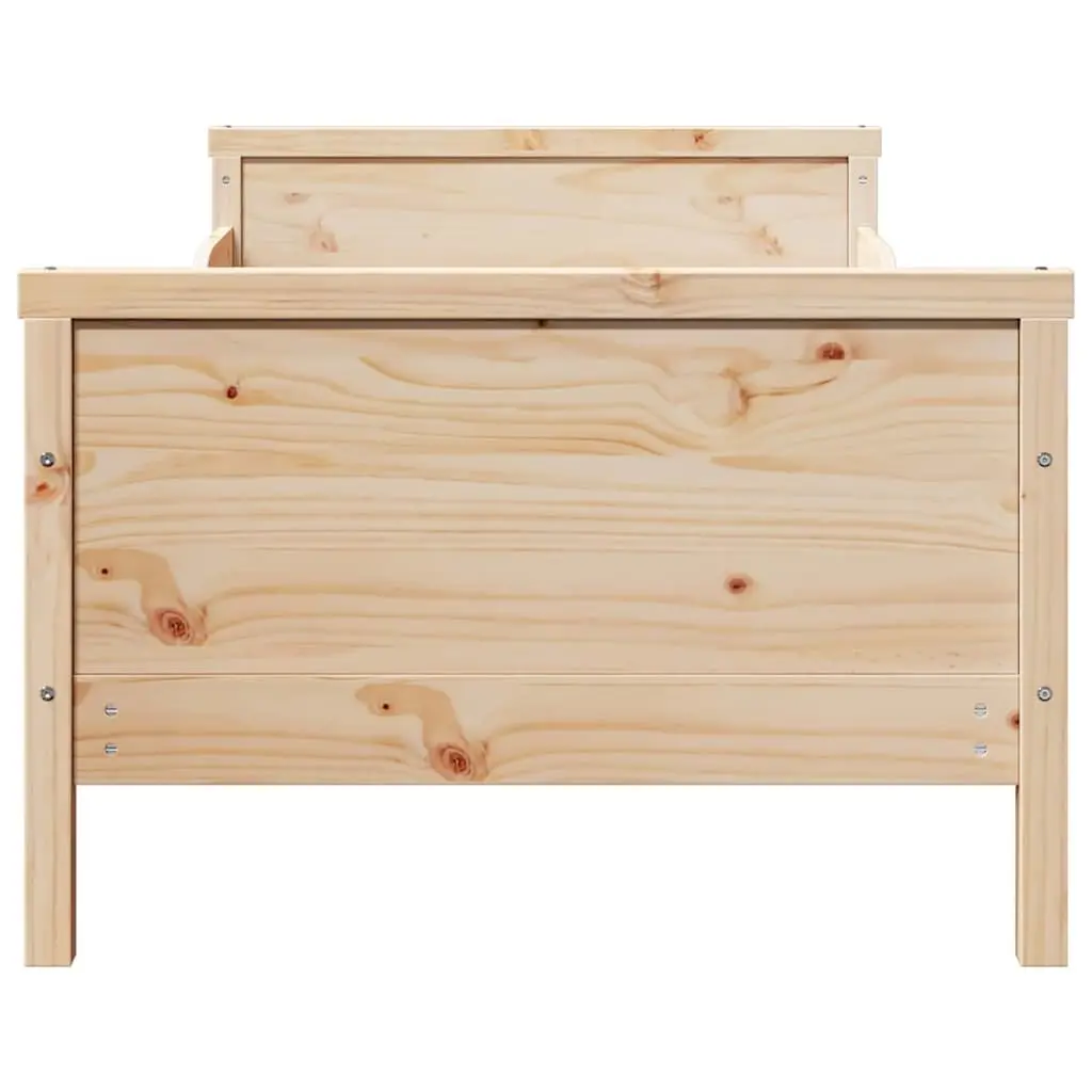 Bed Frame with Headboard and Footboard for Kids