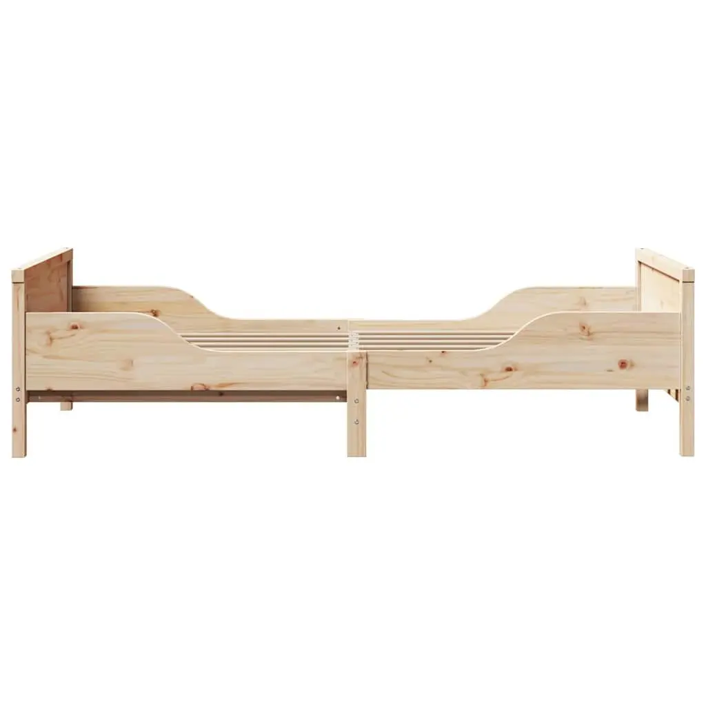 Bed Frame with Headboard and Footboard for Kids