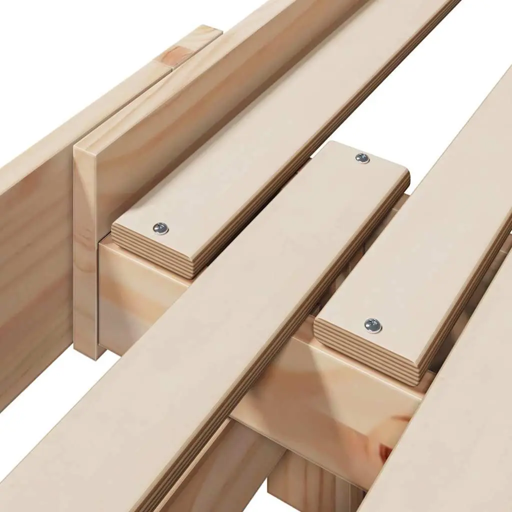 Bed Frame with Headboard and Footboard for Kids