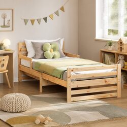 Kids Bedroom Bed Frame with Headboard 80 x 200 cm