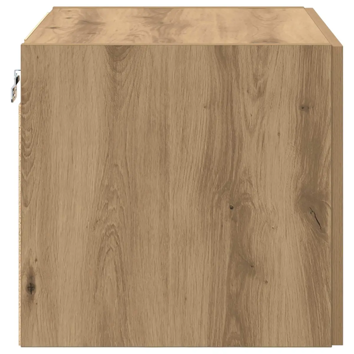 Rustic Brown Wall Cabinet for Warm Living Spaces