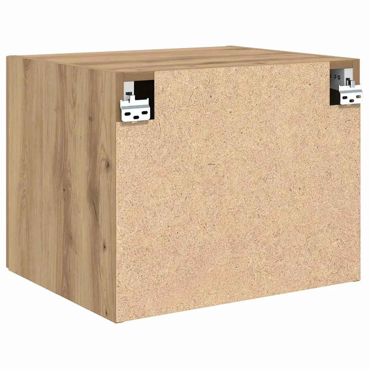 Rustic Brown Wall Cabinet for Warm Living Spaces