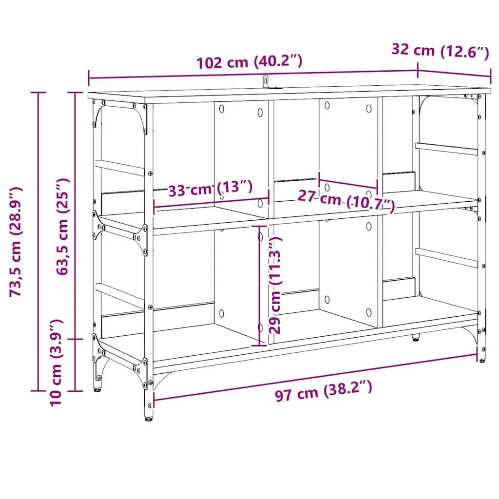 Black Oak Sideboard for Storage Solutions
