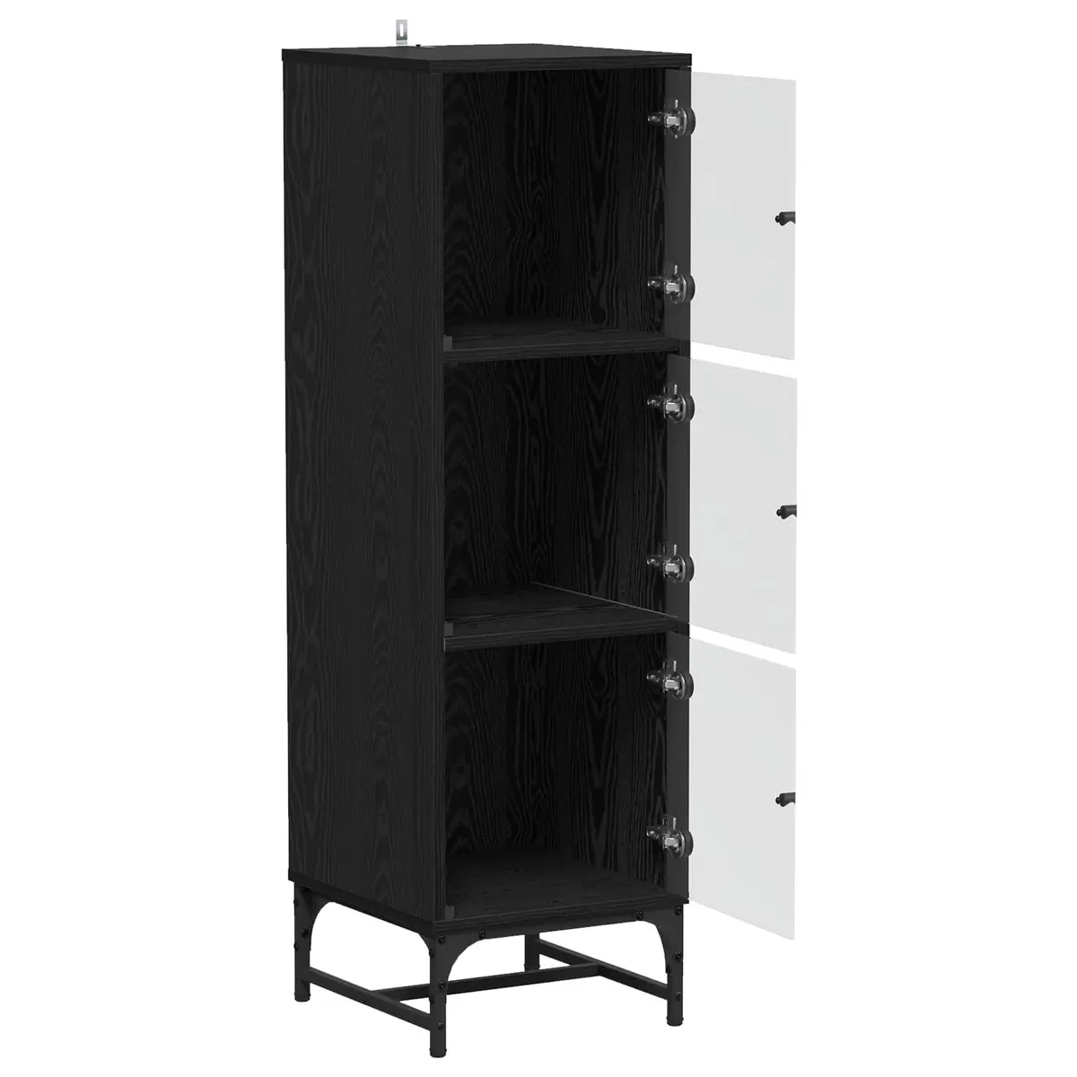Black Sideboard for Dining Room and Living Space