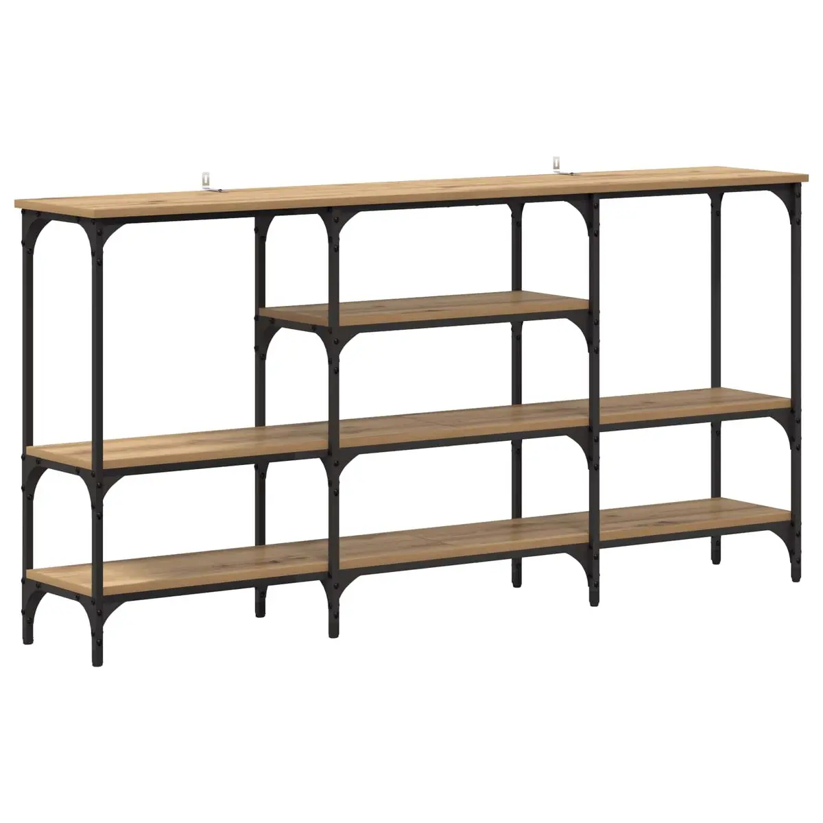Brown Console Table for Entryway and Living Room