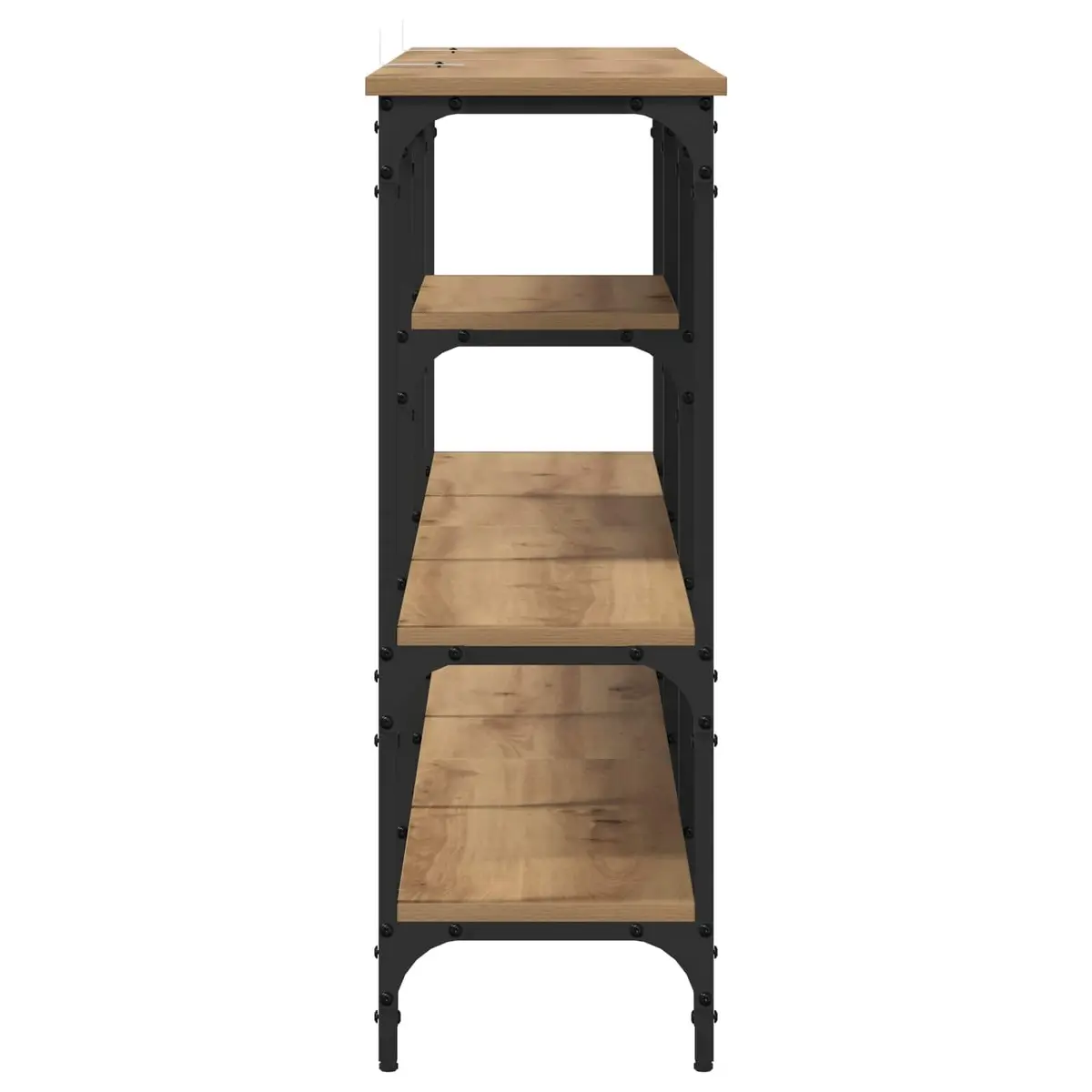 Brown Console Table for Entryway and Living Room