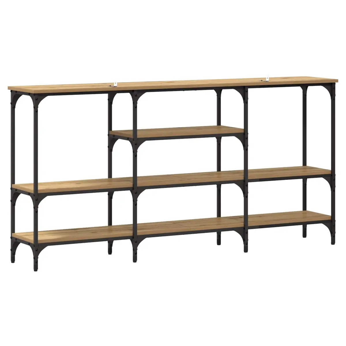 Brown Console Table for Entryway and Living Room