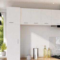 White Modern Hanging Kitchen Cabinet for Smart Storage