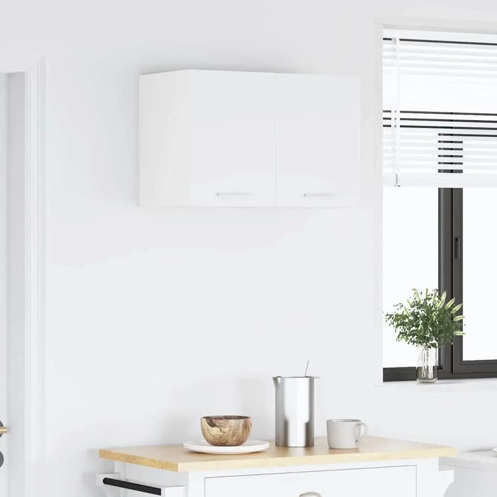 White Modern Hanging Kitchen Cabinet for Smart Storage