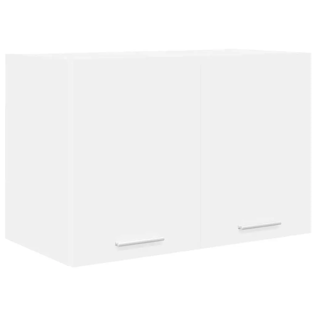 White Modern Hanging Kitchen Cabinet Set, 60x31x40cm